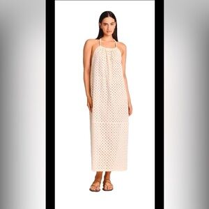 Vitamin A Cream Maxi Dress